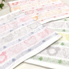 ジャガードタオルハンカチ/泉州タオル・くまさんのタオル