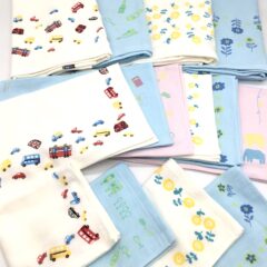 泉州タオル・くまさんのタオル/新登場！片面パイルプリントタオル｜フェイスタオル・バスタオル・ガーゼハンカチ・通販