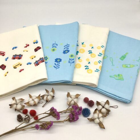 ひよひよ様専用限定くま6重ガーゼロングタオルハンドメイド