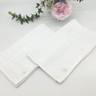 温泉タオル　4枚以上お買い上げがお得！(¥250/1枚)  白無地（180匁）