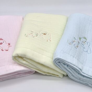 正規品ふわふわインナーパイル・ガーゼバスタオル