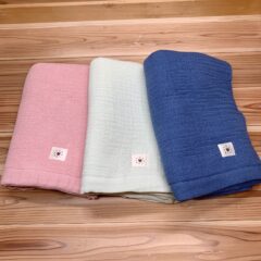 遂に登場・業界最安値❣️くまさんのふわふわインナーパイルガーゼタオル「くまふわ」