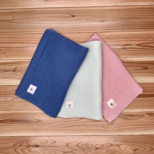 くまさんのインナーパイルガーゼ・くまふわ | フェイスタオル